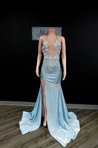 silver Ice Gown
